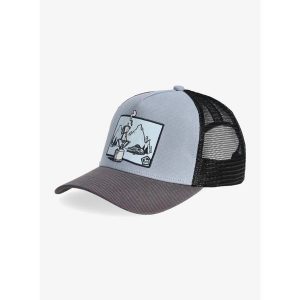 Czapka z daszkiem E9 Free-M - dust. Niebieskie czapki E9, bez wzorów. Za 125,99 zł.
