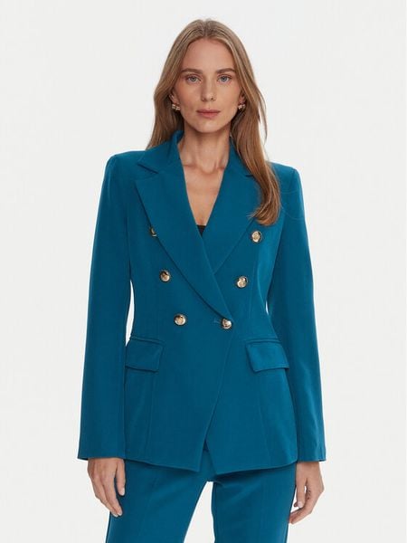 Maryley Marynarka 25IB139/43LK Niebieski Regular Fit. Niebieskie marynarki i żakiety Maryley, m, bez wzorów, z syntetyku. Za 419,99 zł.