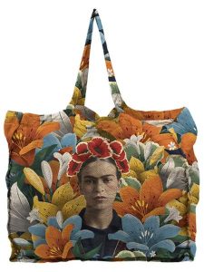 Madre Selva Shopper bag "Primavera" ze wzorem - 50 x 40 cm rozmiar: onesize. Shopper bag Madre Selva, bez wzorów, z materiału, bez dodatków. Za 152,62 zł.