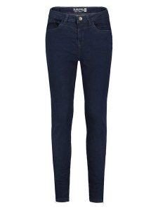 Sublevel Dżinsy - Skinny fit - w kolorze granatowym rozmiar: M. Niebieskie jeansy Sublevel, z aplikacjami, z bawełny. Za 86,99 zł.