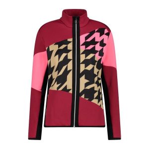 Damska kurtka narciarska CMP. Czerwone kurtki CMP, na zimę, bez wzorów, bez kaptura. Za 435,50 zł.