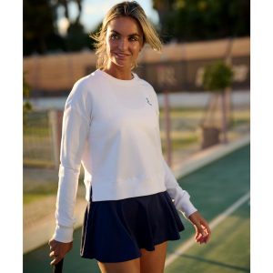 Bluza sportowa damska ekologiczna. Zielone bluzy NORDICDOTS, bez wzorów, z bawełny, bez kaptura. Za 275,00 zł.