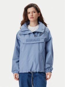 Napapijri Kurtka anorak Rainforest Dune W NP0A4IKZB2S1 Niebieski Regular Fit. Niebieskie kurtki Napapijri, m, bez wzorów, z syntetyku, bez kaptura. Za 589,99 zł.