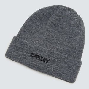 Czapka zimowa unisex Oakley B1B LOGO BEANIE. Czarne czapki Oakley, bez wzorów, sportowe. Za 88,99 zł.