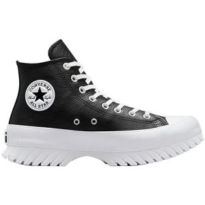 Trampki Converse Chuck Taylor All Star Lugged 2.0 Leather. Czarne trampki Converse, bez wzorów, bez zapięcia. W wyprzedaży za 425,00 zł.