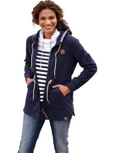 WITT WEIDEN Bluza w kolorze granatowym rozmiar: 40. Niebieskie bluzy WITT WEIDEN, bez wzorów, bez kaptura. Za 43,99 zł.