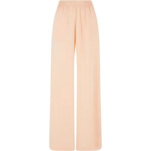 Luźne Spodnie Damskie Z Szerokimi Nogawkami Z Wiskozy. Brązowe spodnie dresowe Urban Classics, xs, bez wzorów, z wiskozy. Za 155,99 zł.