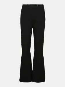 Vero Moda Legginsy Augusta 10313053 Czarny Flared Fit. Czarne legginsy Vero Moda, bez wzorów, z syntetyku. Za 99,99 zł.