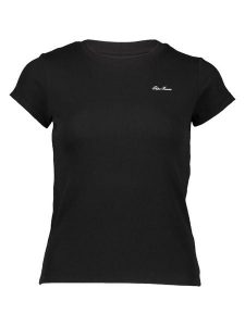 Pepe Jeans Koszulka w kolorze czarnym rozmiar: M. Czarne bluzki Pepe Jeans, m, bez wzorów, z jeansu, bez kołnierzyka, bez ramiączek. Za 96,37 zł.