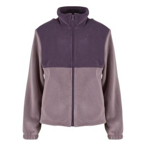 Dwuwarstwowa Bluza Polarowa Dla Kobiet. Fioletowe bluzy Urban Classics, na zimę, s, bez wzorów, z polaru, bez kaptura. Za 186,99 zł.