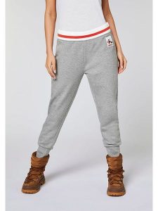 Chiemsee Spodnie dresowe w kolorze szarym rozmiar: L. Szare spodnie dresowe Chiemsee, l, z aplikacjami, z dresówki. Za 165,99 zł.