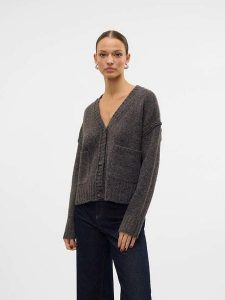 Vero Moda Kardigan w kolorze antracytowym rozmiar: S. Czarne kardigany Vero Moda, z wełny. Za 57,20 zł.