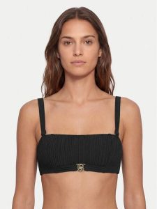 BOSS Góra od bikini 50561325 Czarny. Czarne bikini Boss, bez wzorów, z syntetyku. Za 379,99 zł.