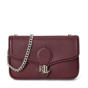 Torebka LAUREN RALPH LAUREN. Czerwone torebki klasyczne Lauren Ralph Lauren, bez wzorów, bez dodatków. Za 679,99 zł.