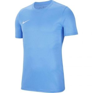 Koszulka Z Krótkim Rękawem Unisex Dla Dorosłych Dry Park VII. Niebieskie bluzki Nike, bez wzorów, sportowe, bez kołnierzyka, bez ramiączek. Za 117,99 zł.