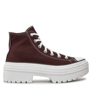 Trampki Converse. Czerwone trampki Converse, bez wzorów, bez zapięcia. Za 259,99 zł.