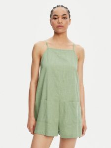 Roxy Kombinezon Lavender Haze ERJWO03014 Zielony. Zielone sukienki Roxy, l, bez wzorów, z bawełny, bez kołnierzyka, bez ramiączek. Za 219,99 zł.