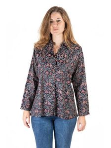 Isla Bonita by SIGRIS Koszula w kolorze czarnym rozmiar: XL. Czarne koszule Isla Bonita by SIGRIS, xl, bez wzorów, z wiskozy, bez kołnierzyka, bez ramiączek. Za 119,68 zł.
