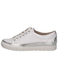 Caprice Skórzane sneakersy w kolorze białym rozmiar: 40,5. Białe trampki Caprice, bez wzorów, ze skóry, bez zapięcia. Za 245,96 zł.