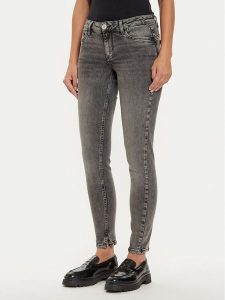 Liu Jo Jeansy UF4003 D4896 Szary Skinny Fit. Szare jeansy Liu Jo, bez wzorów, z bawełny. Za 299,99 zł.