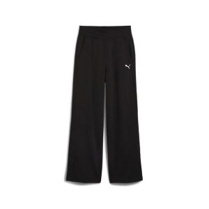 Spodnie Puma Her Hw Straight Fl. Czarne spodnie dresowe Puma, l, bez wzorów. Za 206,99 zł.