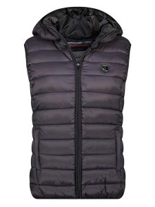 Geographical Norway Kamizelka pikowana "Vatikolor" w kolorze czarnym rozmiar: XXL. Czarne kamizelki Geographical Norway, xxl, bez wzorów, bez kołnierzyka, bez ramiączek, bez kaptura. Za 113,63 zł.