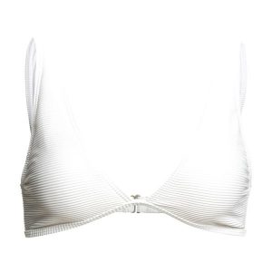 Góra od stroju kąpielowego Billabong Tanlines Ava Tank. Białe bikini Billabong, bez wzorów. Za 119,99 zł.