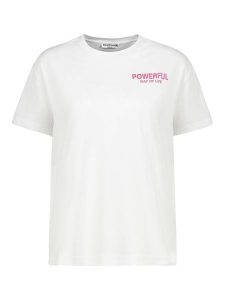 Eight2Nine Koszulka w kolorze białym rozmiar: XL. Białe bluzki Eight2Nine, xl, bez wzorów, z bawełny, bez kołnierzyka, bez ramiączek. Za 43,99 zł.