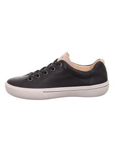 Legero Skórzane sneakersy w kolorze czarnym rozmiar: 37,5. Czarne trampki Legero, bez wzorów, bez zapięcia. Za 276,71 zł.