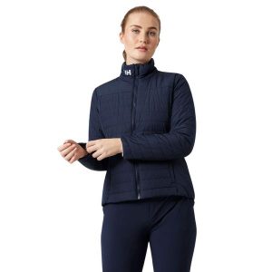 Kurtka uniwersalna damska Helly Hansen W Vrew Insulator Jacket 2,0. Niebieskie kurtki Helly Hansen, l, bez wzorów, z syntetyku, bez kaptura. Za 595,00 zł.
