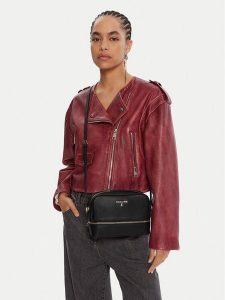 Patrizia Pepe Torebka 8B0253/L001-K103 Czarny. Czarne torebki klasyczne Patrizia Pepe, bez wzorów, ze skóry, bez dodatków. Za 639,99 zł.