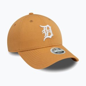 Czapka z daszkiem New Era League Essential 9Forty Detroit Tigers. Brązowe czapki New Era, bez wzorów. Za 109,99 zł.