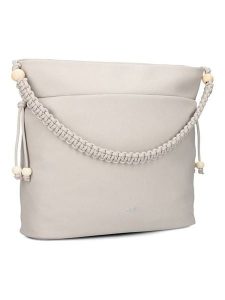Zwei Shopper bag "Perla PE140" w kolorze szarym - 41 x 31 x 16 cm rozmiar: onesize. Szare shopper bag Zwei, bez wzorów, z materiału, na ramię, bez dodatków. Za 228,38 zł.