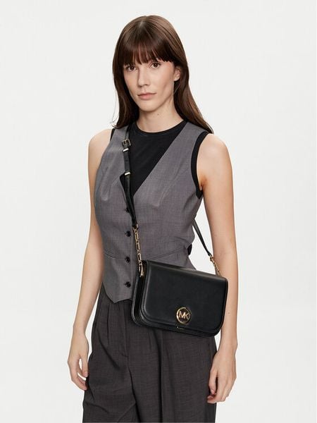 MICHAEL Michael Kors Torebka 30S4GD8M2L Czarny. Czarne torebki klasyczne MICHAEL Michael Kors, bez wzorów, ze skóry, bez dodatków. Za 693,99 zł.