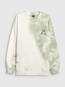 4F Bluza dresowa loose bez kaptura damska - zielona L. Zielone bluzy 4f, l, bez wzorów, z bawełny, bez kaptura. Za 199,99 zł.