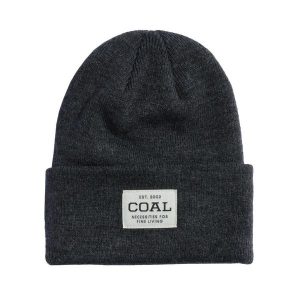 Czapka zimowa COAL UNIFORM charcoal. Szare czapki COAL, bez wzorów, sportowe. Za 39,00 zł.