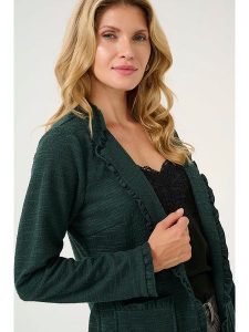Cream Kardigan "Mellie" w kolorze ciemnozielonym rozmiar: XXL. Zielone kardigany Cream. Za 109,78 zł.