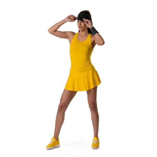 Falda Drop Shot Sol. Żółte spódnice DROP SHOT, s, bez wzorów, sportowe. W wyprzedaży za 177,80 zł.