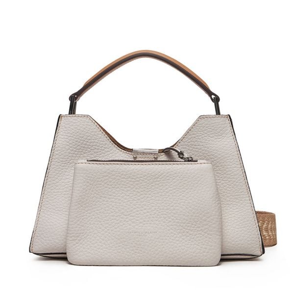 Torebka Gianni Chiarini. Białe torebki klasyczne Gianni Chiarini, bez wzorów, bez dodatków. Za 679,99 zł.