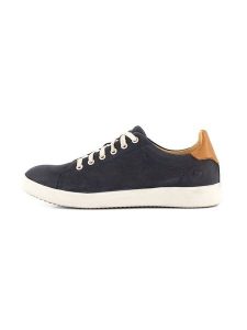 TRAVELIN' Skórzane sneakersy "Metz" w kolorze granatowym rozmiar: 40. Niebieskie trampki Travelin', bez wzorów, z nubiku, bez zapięcia. Za 346,99 zł.