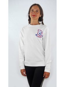 Plein Sport Bluza w kolorze białym rozmiar: S. Białe bluzy Plein Sport, s, bez wzorów, bez kaptura. Za 232,78 zł.