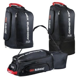 Torba treningowa 2w1 - Plecak + Torba DBX-SB-24 DBX Bushido. Czarne plecaki DBX BUSHIDO. Za 249,99 zł.