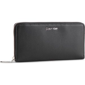 Duży Portfel Damski CALVIN KLEIN - Tack Large Ziparound K60K604862 001. Portfele marki Calvin Klein. Za 299,00 zł.