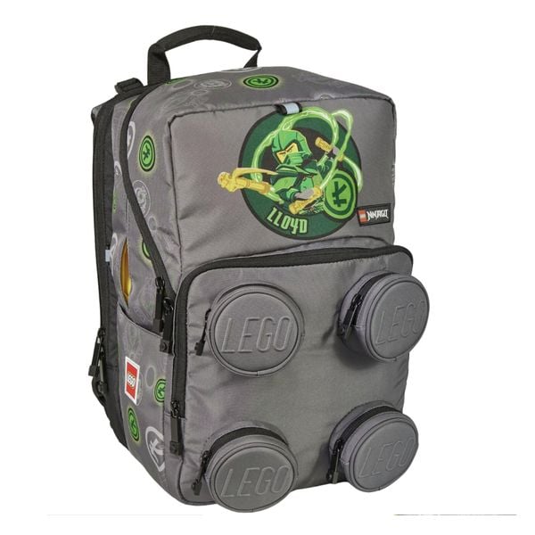 Plecak szkolny Lego PETERSEN NINJAGO LLOYD ENERGY 20209-2501. Szare plecaki LEGO. Za 538,20 zł.