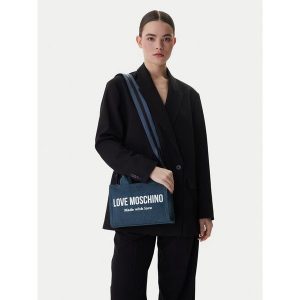 Torebka LOVE MOSCHINO. Niebieskie torebki klasyczne LOVE MOSCHINO, bez wzorów, bez dodatków. Za 621,99 zł.