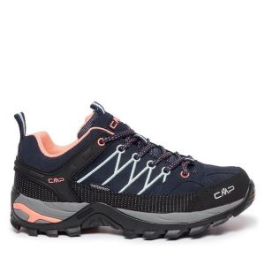 Trekkingi CMP. Niebieskie buty sportowe CMP, bez wzorów, bez zapięcia, trekkingowe. Za 359,99 zł.