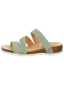 Think! Klapki "Julia" w kolorze miętowym rozmiar: 41. Zielone klapki Think, bez wzorów, z otwartym noskiem, bez obcasa. Za 132,05 zł.