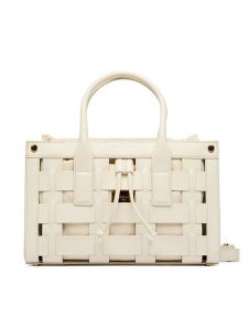 Marciano Guess Torebka G6GZ05 L0086 Kremowy. Białe kuferki Marciano Guess, z aplikacjami, ze skóry, bez dodatków. Za 949,99 zł.