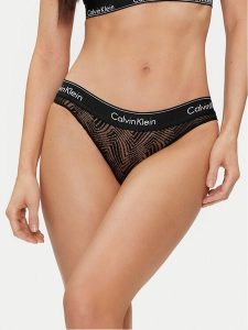 Calvin Klein Underwear Figi klasyczne 000QF7712E Czarny. Czarne figi Calvin Klein Underwear, bez wzorów, z syntetyku. Za 79,99 zł.