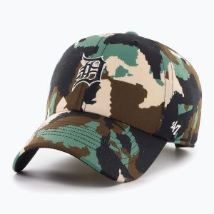 Czapka z daszkiem 47 Brand Detroit Tigers Digital Star CLEAN UP. Czapki 47 Brand, bez wzorów, retro. Za 139,99 zł.